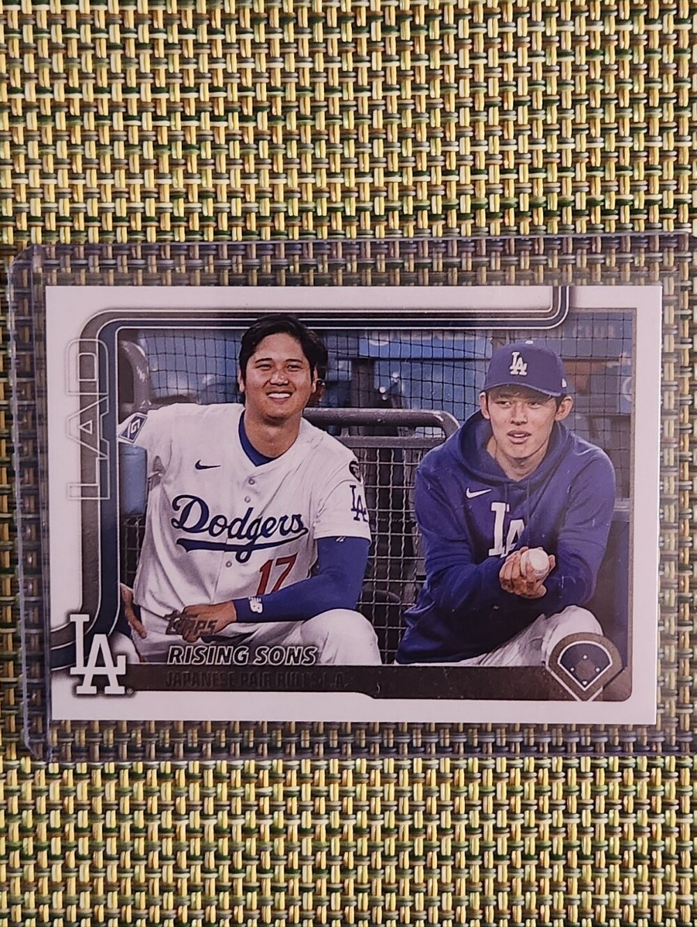 Shohei Ohtani/Roki Sasaki Baseball Card Veteran Combos